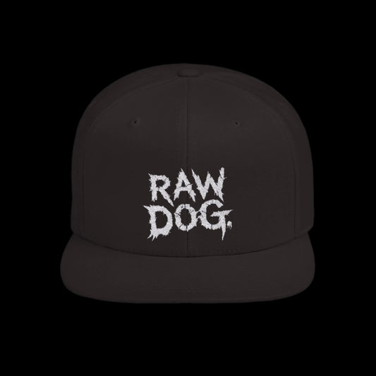 Raw Dog Snapback Cap