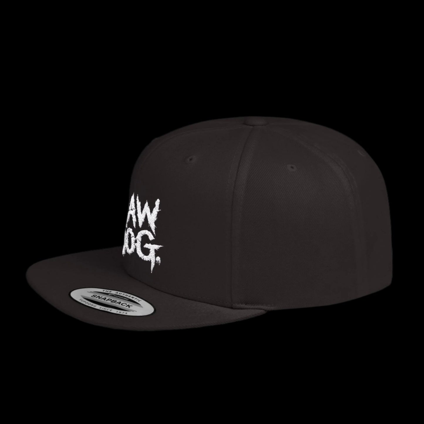 Raw Dog Snapback Cap