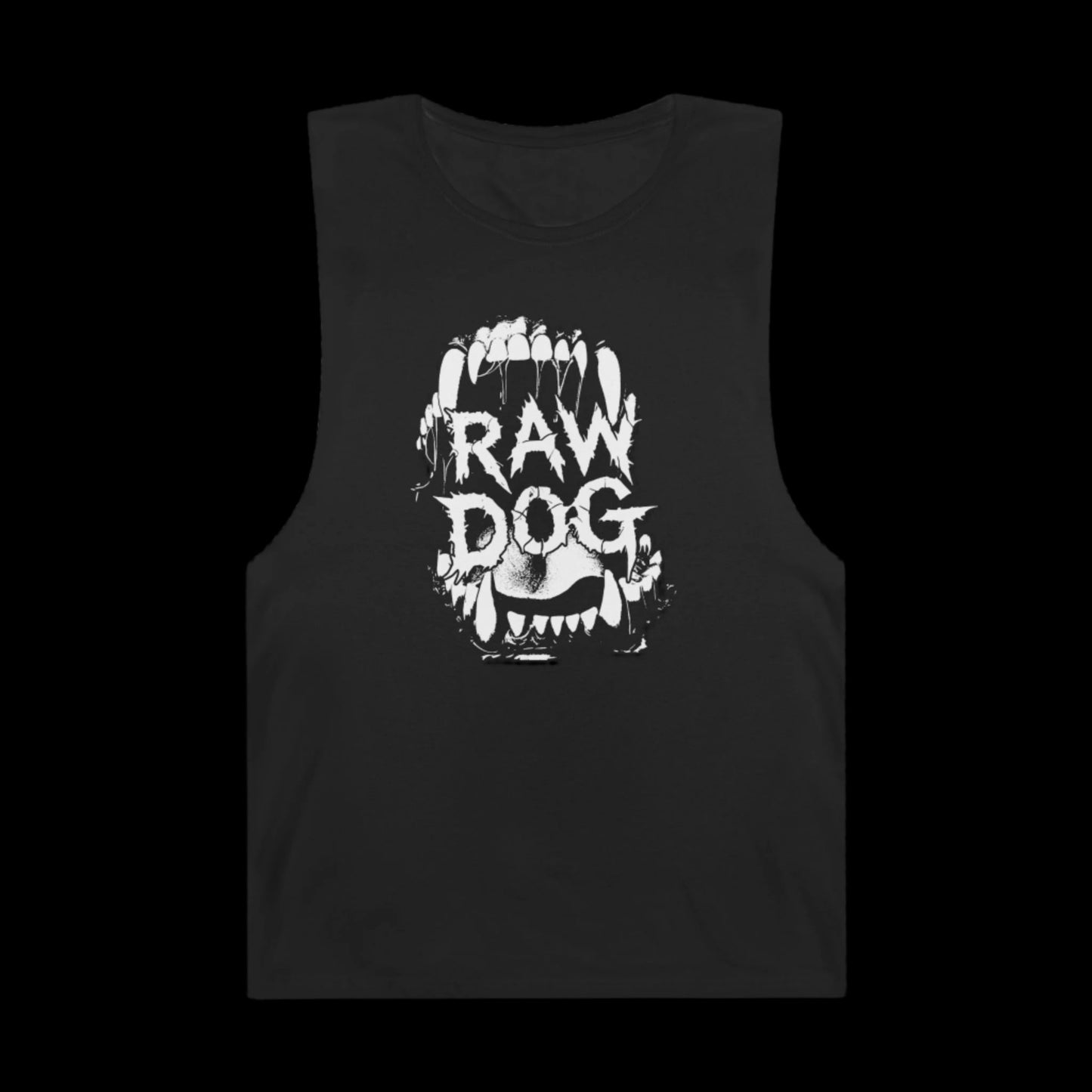 RAW DOG LOGO MUSCLE TEE